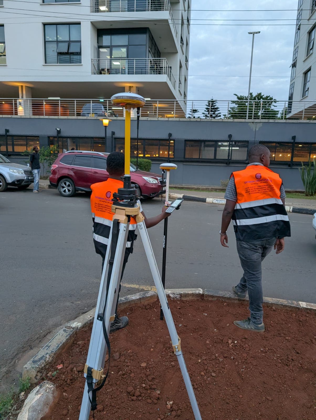 Professional land surveying